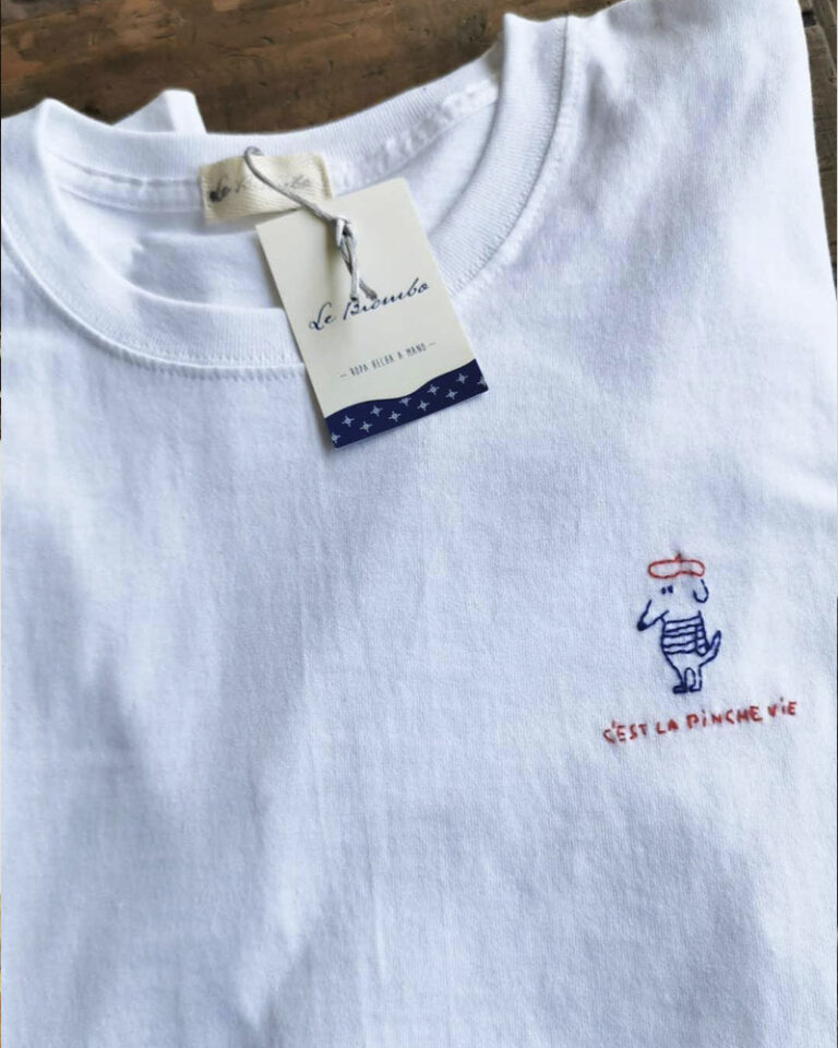 T shirt brodé Collection Mexico